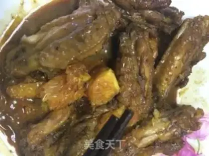 Make Orange chicken wings step 10