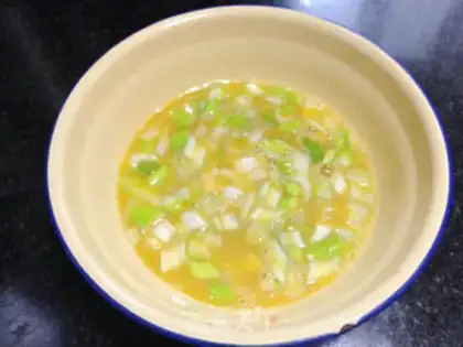 Make Onions and eggs step 2