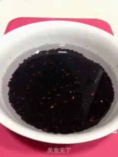 Make Black rice round step 1