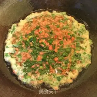 Make Shrimp rice fried eggs step 6