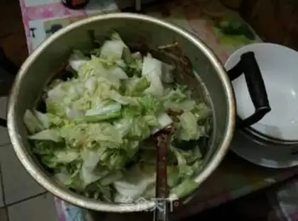 Make Korean cabbage step 6
