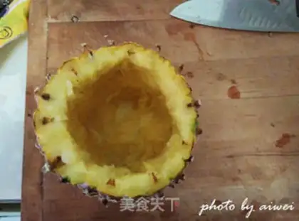 Make Pineapple octopus step 7