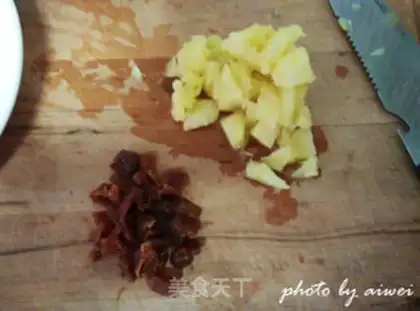 Make Pineapple octopus step 8