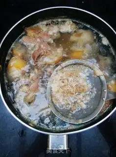 Make Southern peanut pig hoof step 2
