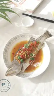 Make Precious cutter, steamed sea bass step 7