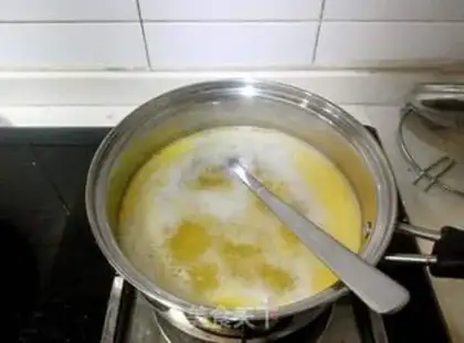 Make Pumpkin corn dumplings step 1