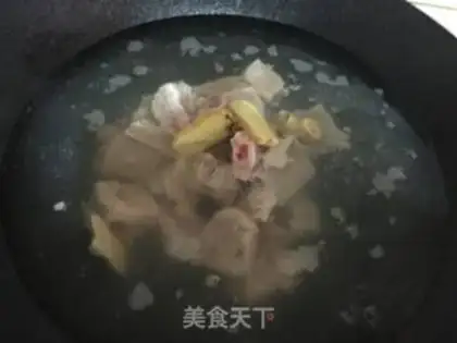 Make Corn lily steak soup step 4