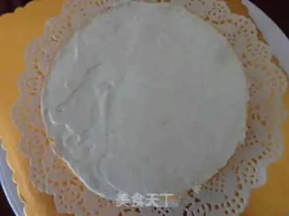 Make Rainbow birthday cake step 2