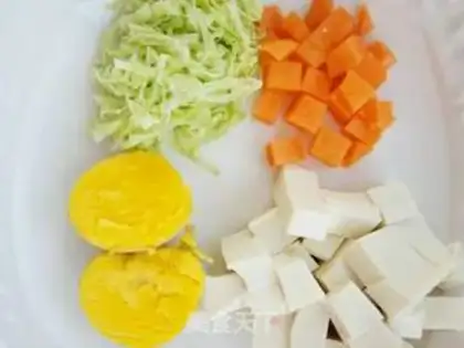 Make Vegetable tofu yogurt step 0