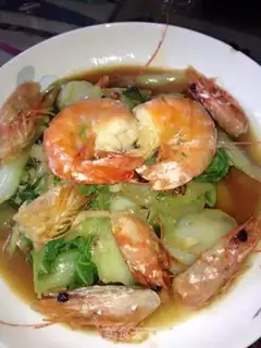 Make Cheese juice, veggie shrimp step 4