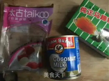 Make "Red date coconut juice, lasagna." step 1