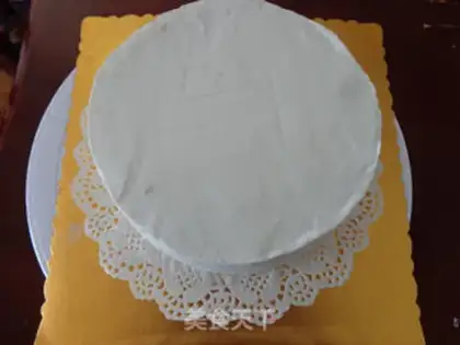 Make Rainbow birthday cake step 10