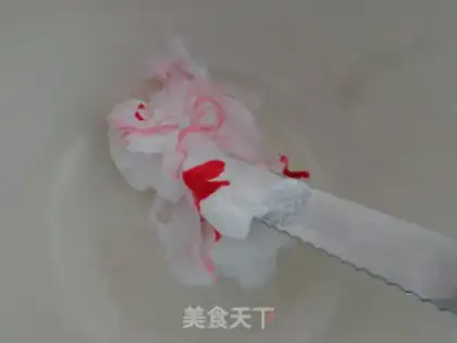Make Rainbow birthday cake step 11