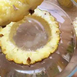 Make Black rice pineapple step 4