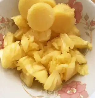 Make Black rice pineapple step 5