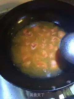 Make Tomato meatball noodles step 5