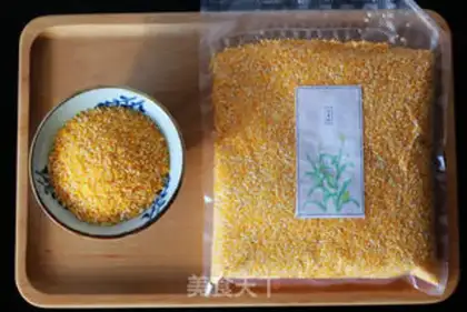 Make Nutritional corn porridge step 0