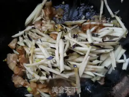 Make Sodium fried meat step 6