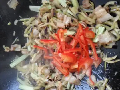 Make Sodium fried meat step 8