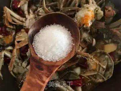 Make Spicy crabs step 10