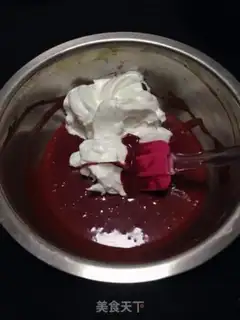 Make A cake with a heart step 6