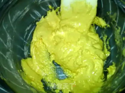 Make Goose eggs, yellow fingers step 4