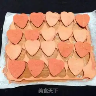Make A cake with a heart step 10