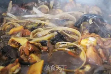 Make Chicken stew mushrooms step 9
