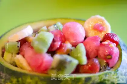 Make Fruit salad without dishes step 6