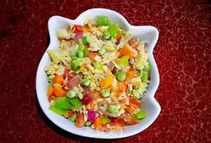 Make Vegetable cheese omelet step 16