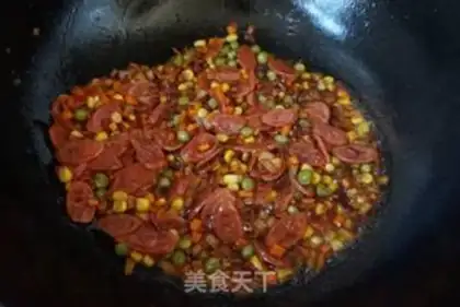 Make Sausage groceries step 3