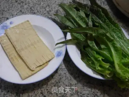 Make The soy leaves are dry step 0