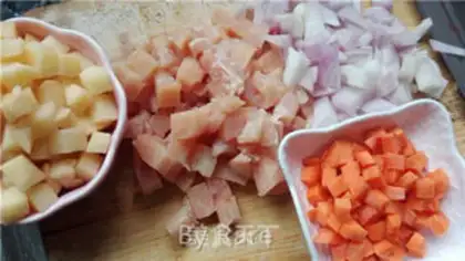 Make Curry chicken step 0