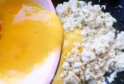 Make Chicken tofu step 12