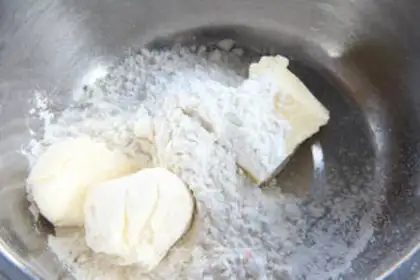 Make Coffee cheese tower step 1