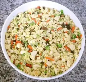 Make Chicken tofu step 17