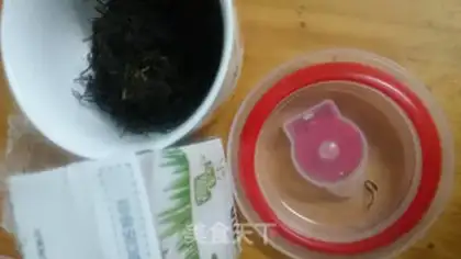 Make Meat and milk tea step 0