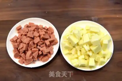 Make Lava cheese bread step 1