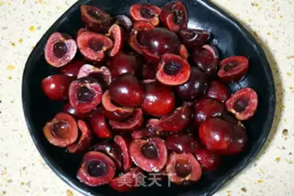 Make French fruit pudding step 1