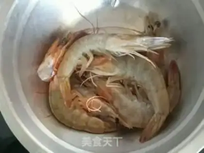 Make Boiler shrimp step 0