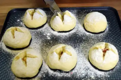 Make Lava cheese bread step 5