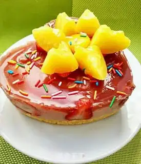Make Yogurt and fruit mousse step 10