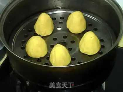 Make The corn soy noodle nest step 9
