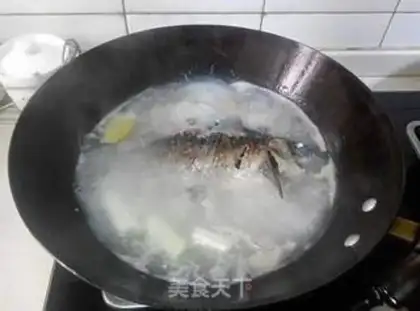 Make Tofu soup step 4