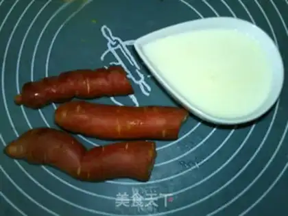 Make Carrot shake step 0