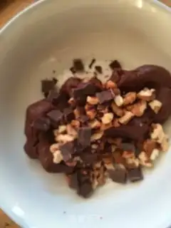 Make walnut chocolate handmade cookies step 5
