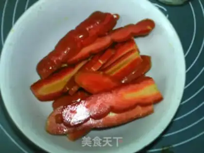 Make Carrot shake step 1