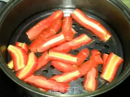 Make Carrot shake step 2