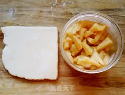 Make Sooth apple tower step 0