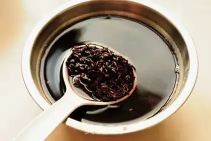 Make Black rice evaporation ribs step 2